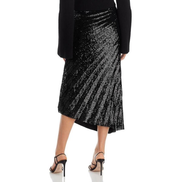A.L.C. Womens Tori Sequin Long Midi Skirt - Image 2
