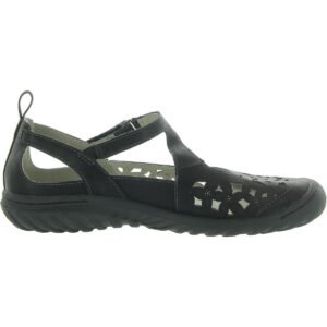 JBU by Jambu Womens Bellerose  Faux Leather Memory Foam Mary Janes