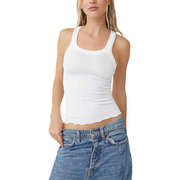 Intimately Free People Womens Ribbed Racerback Shell
